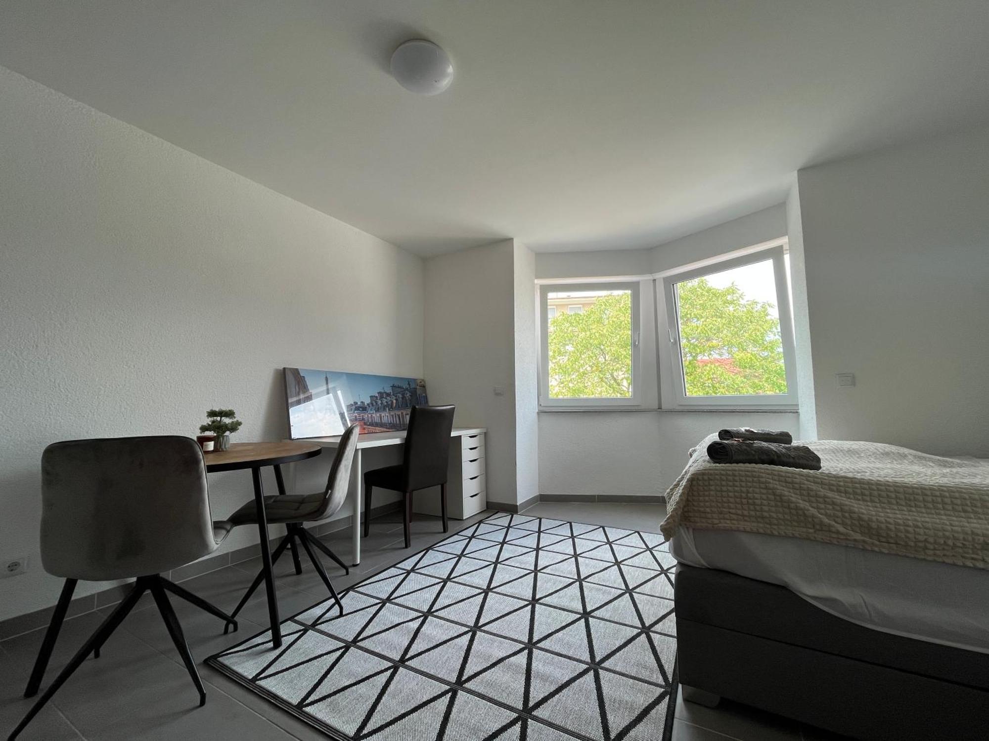 Simplex Apartments Am Europaplatz Karlsruhe Kamer foto