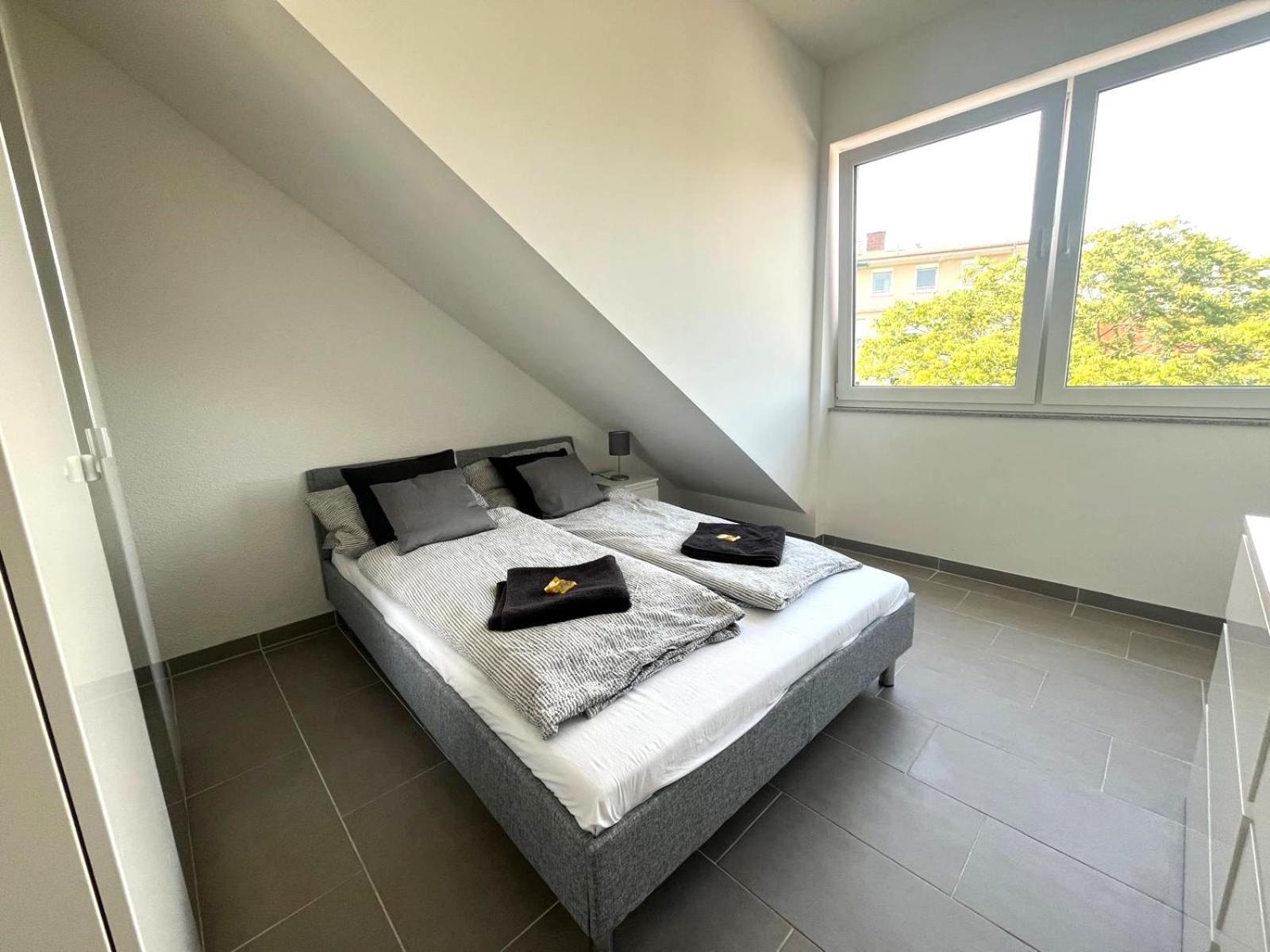 Simplex Apartments Am Europaplatz Karlsruhe Kamer foto
