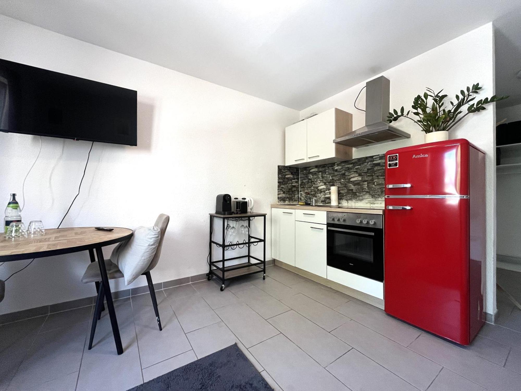 Simplex Apartments Am Europaplatz Karlsruhe Kamer foto