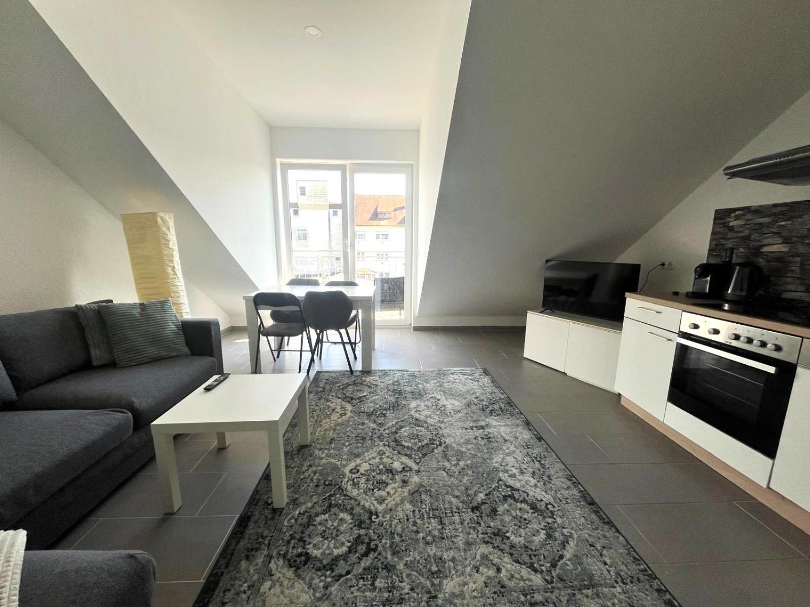 Simplex Apartments Am Europaplatz Karlsruhe Kamer foto