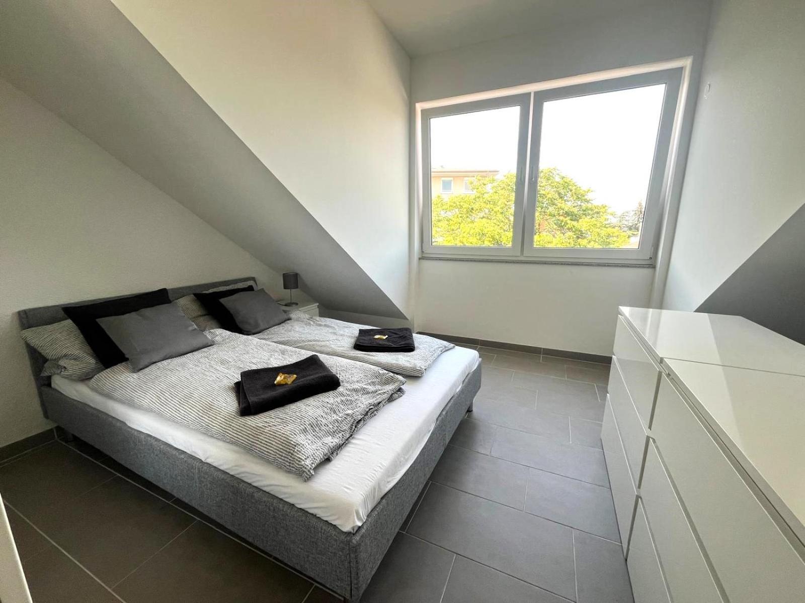 Simplex Apartments Am Europaplatz Karlsruhe Kamer foto