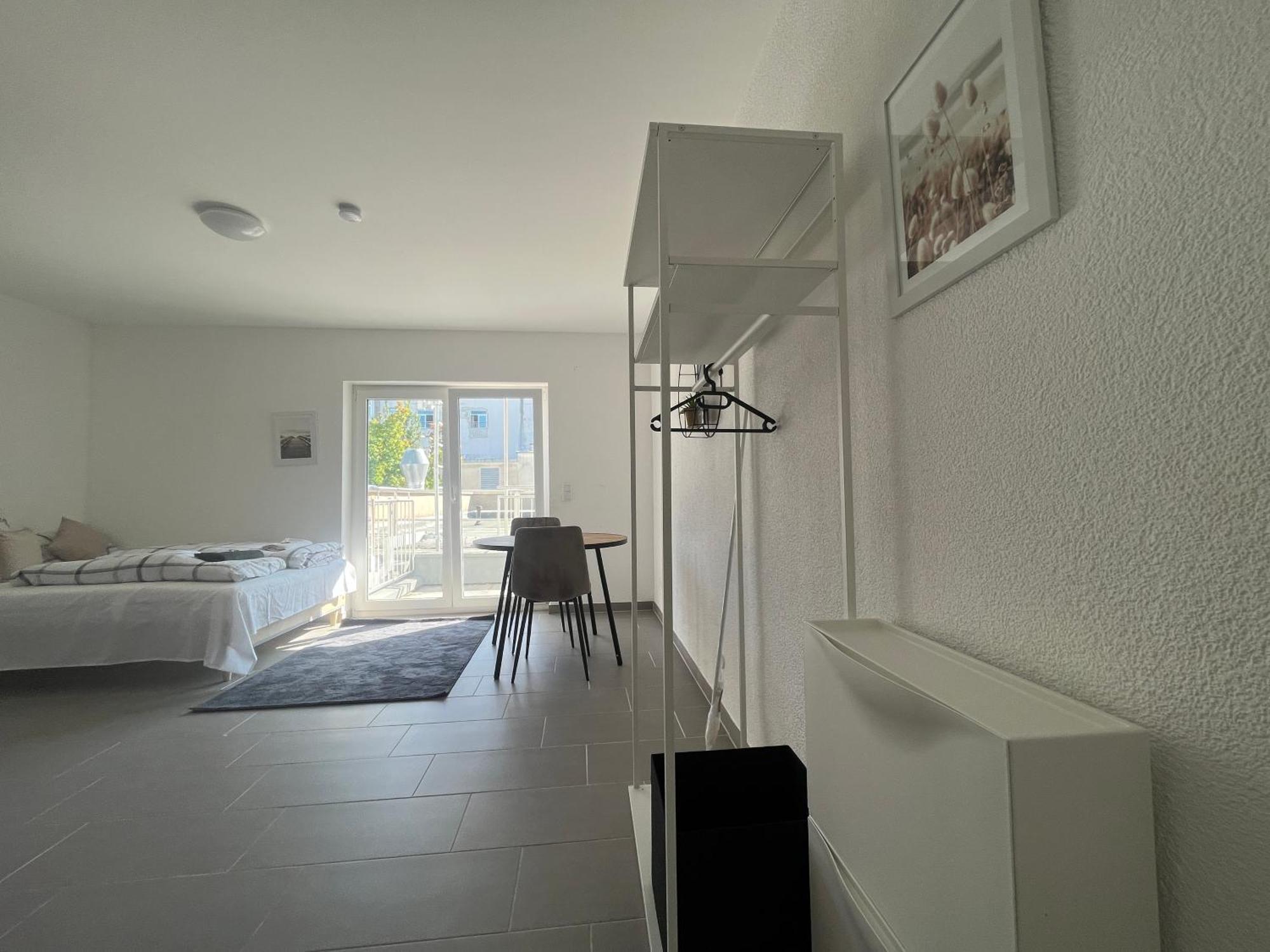 Simplex Apartments Am Europaplatz Karlsruhe Kamer foto