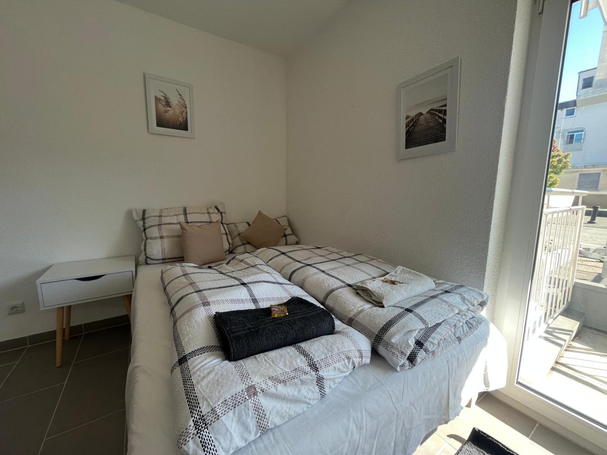 Simplex Apartments Am Europaplatz Karlsruhe Kamer foto