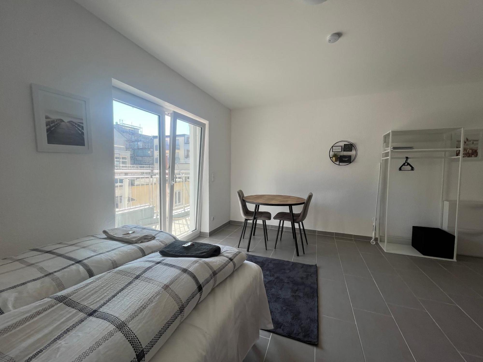 Simplex Apartments Am Europaplatz Karlsruhe Kamer foto