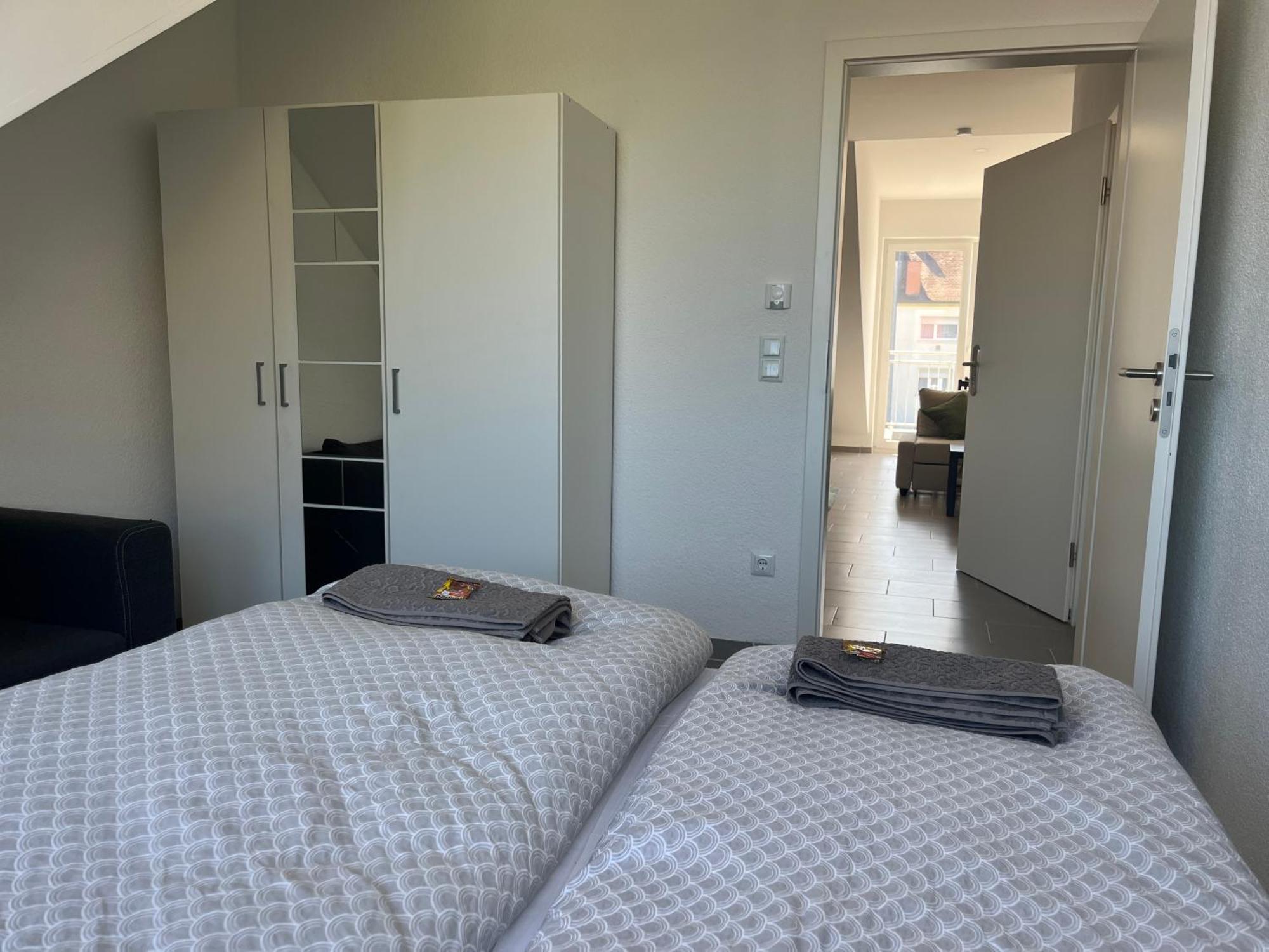 Simplex Apartments Am Europaplatz Karlsruhe Kamer foto