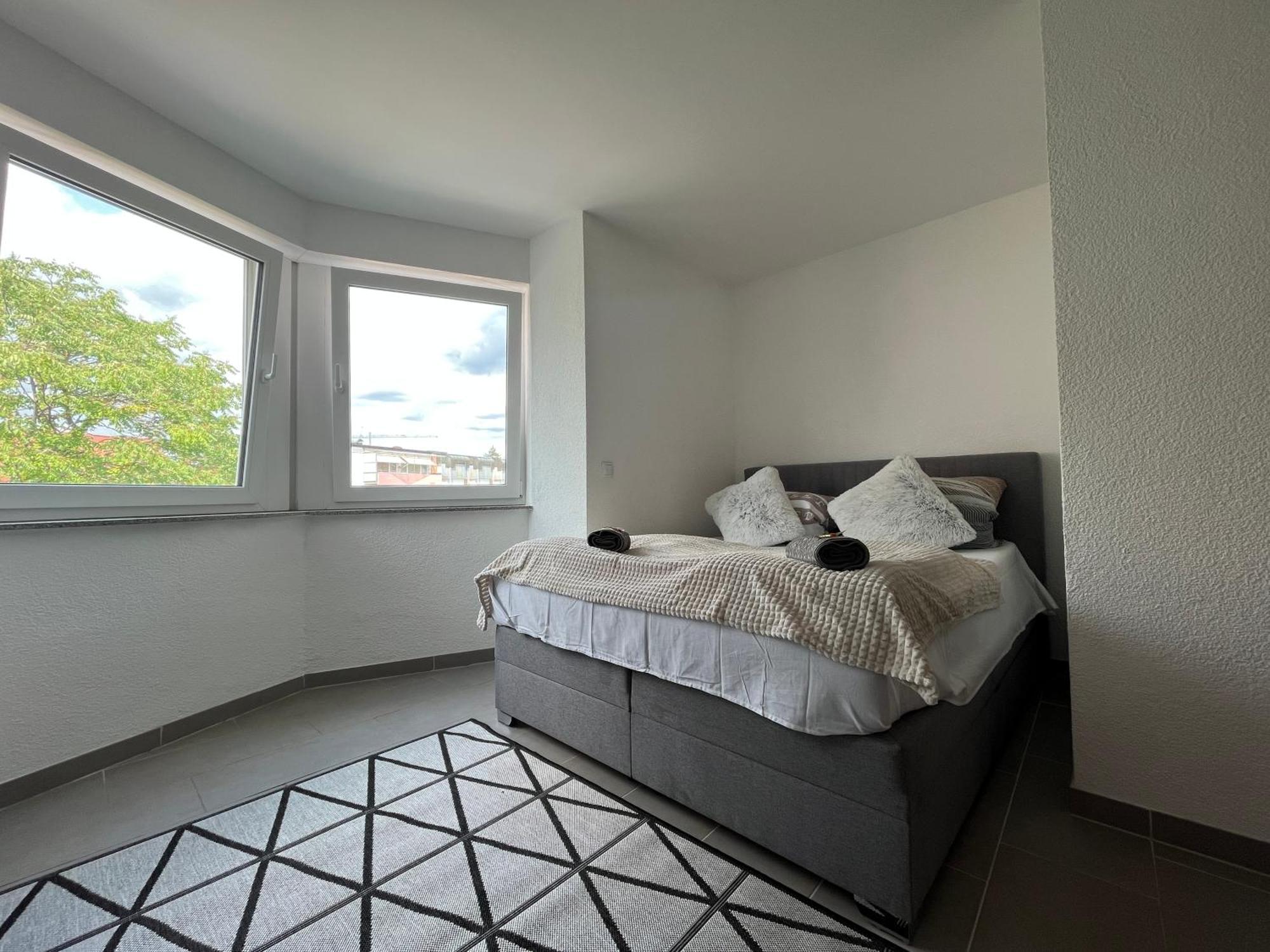 Simplex Apartments Am Europaplatz Karlsruhe Kamer foto