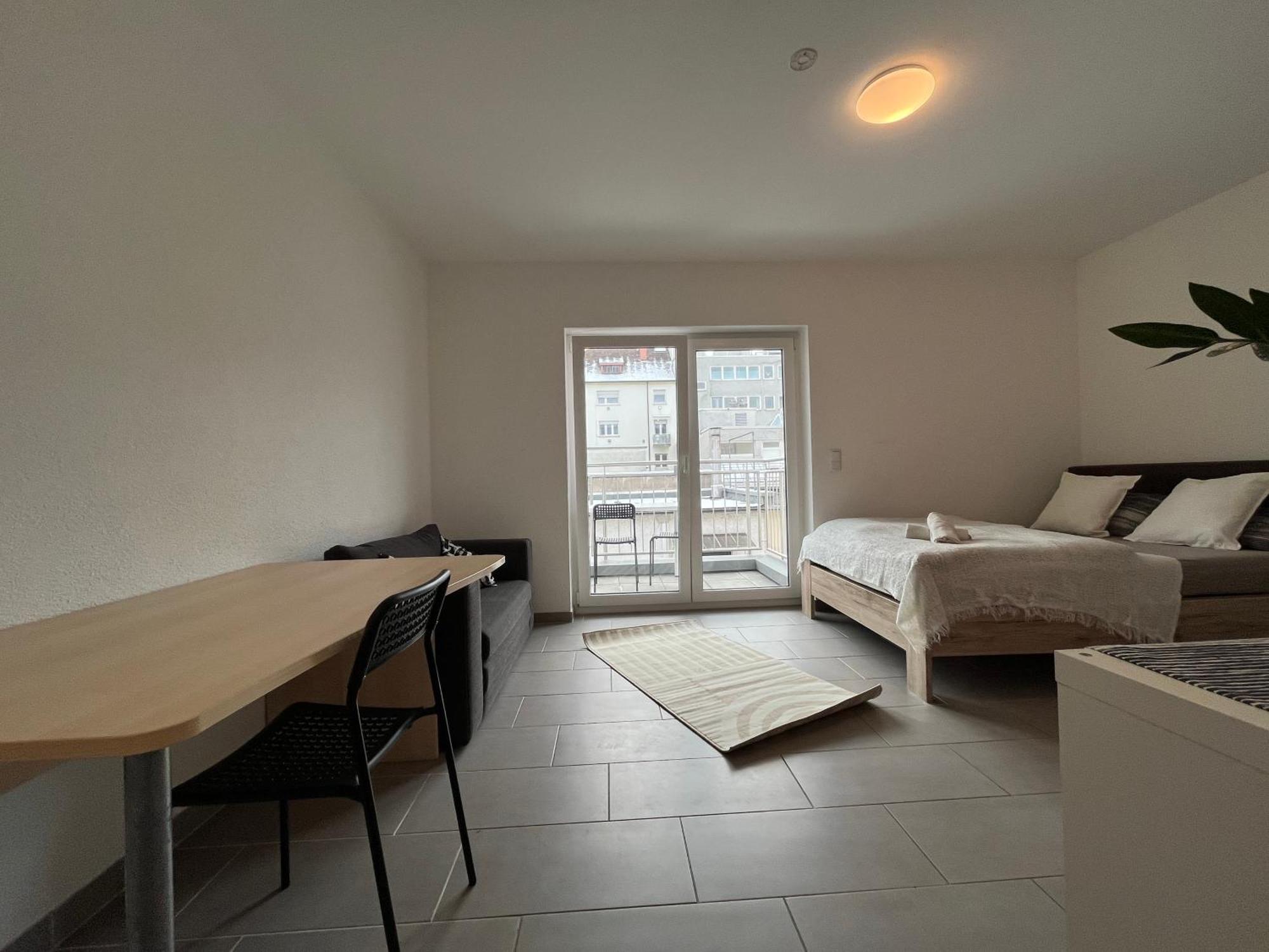 Simplex Apartments Am Europaplatz Karlsruhe Kamer foto