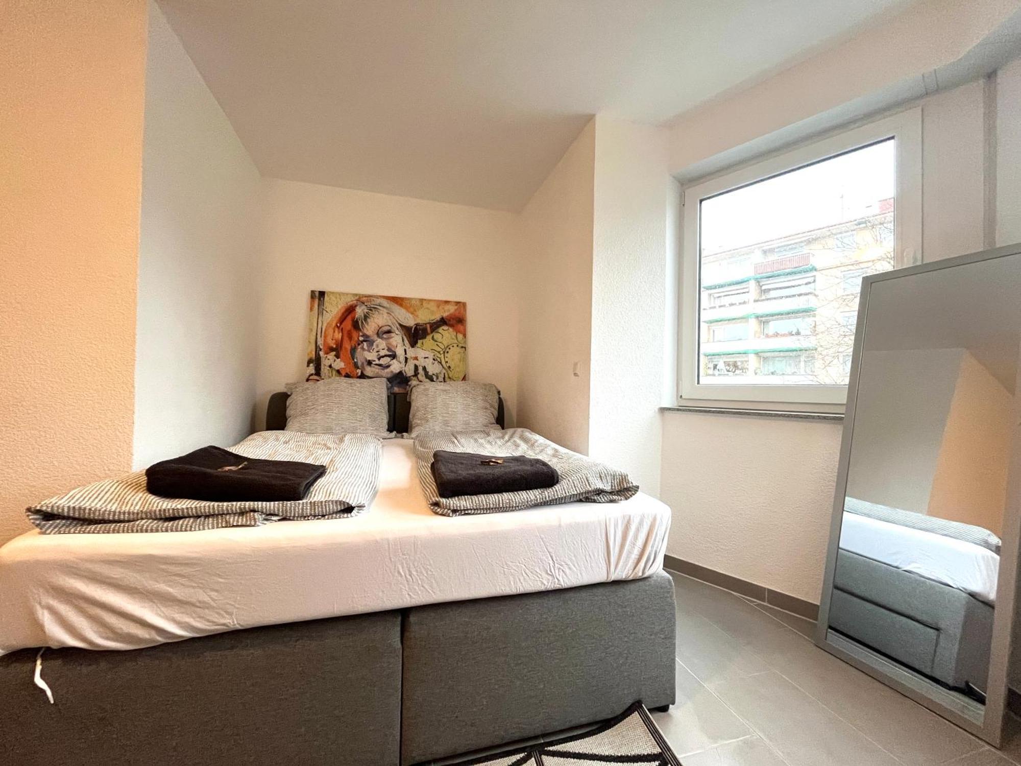 Simplex Apartments Am Europaplatz Karlsruhe Kamer foto