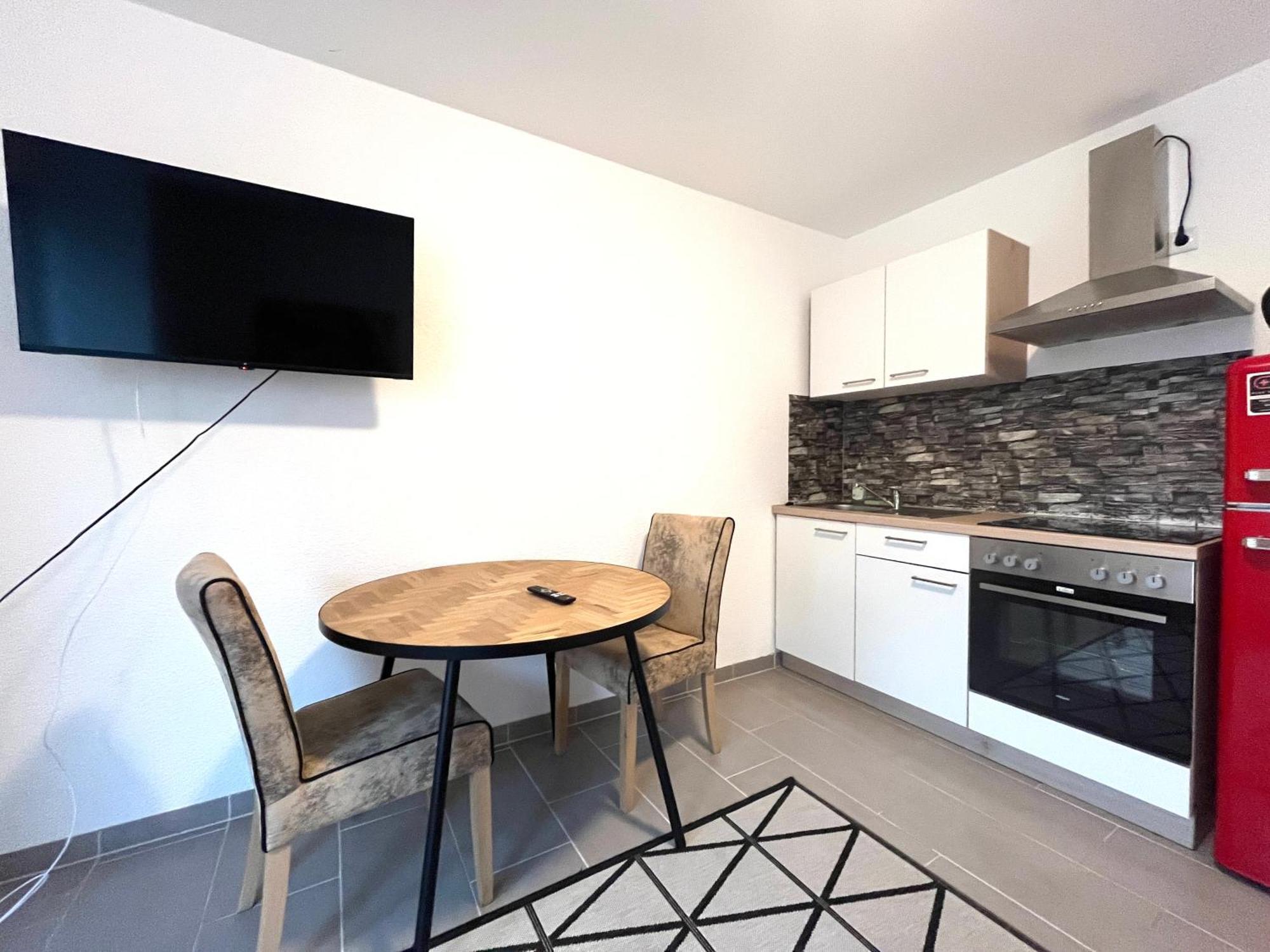 Simplex Apartments Am Europaplatz Karlsruhe Kamer foto