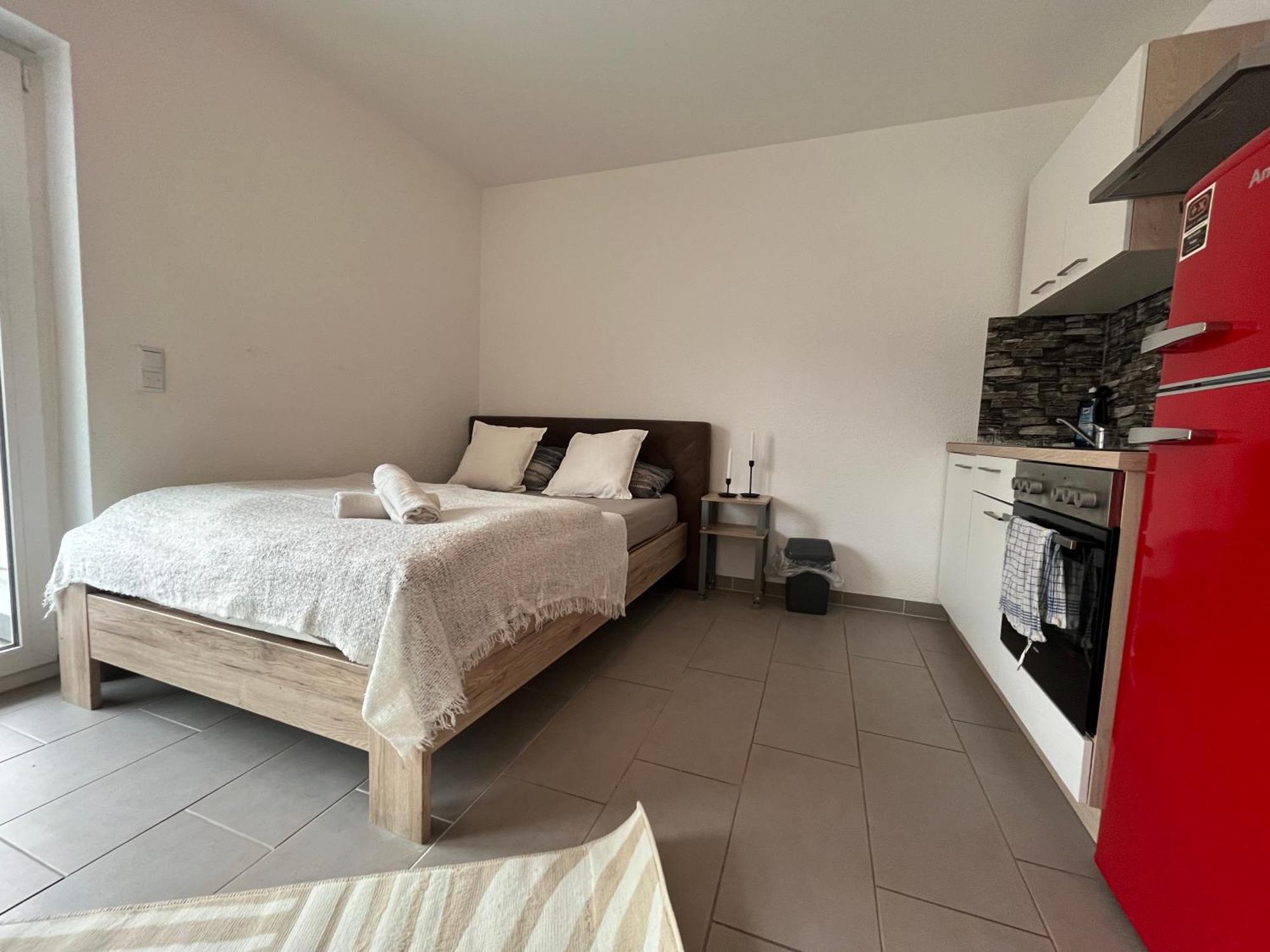 Simplex Apartments Am Europaplatz Karlsruhe Kamer foto