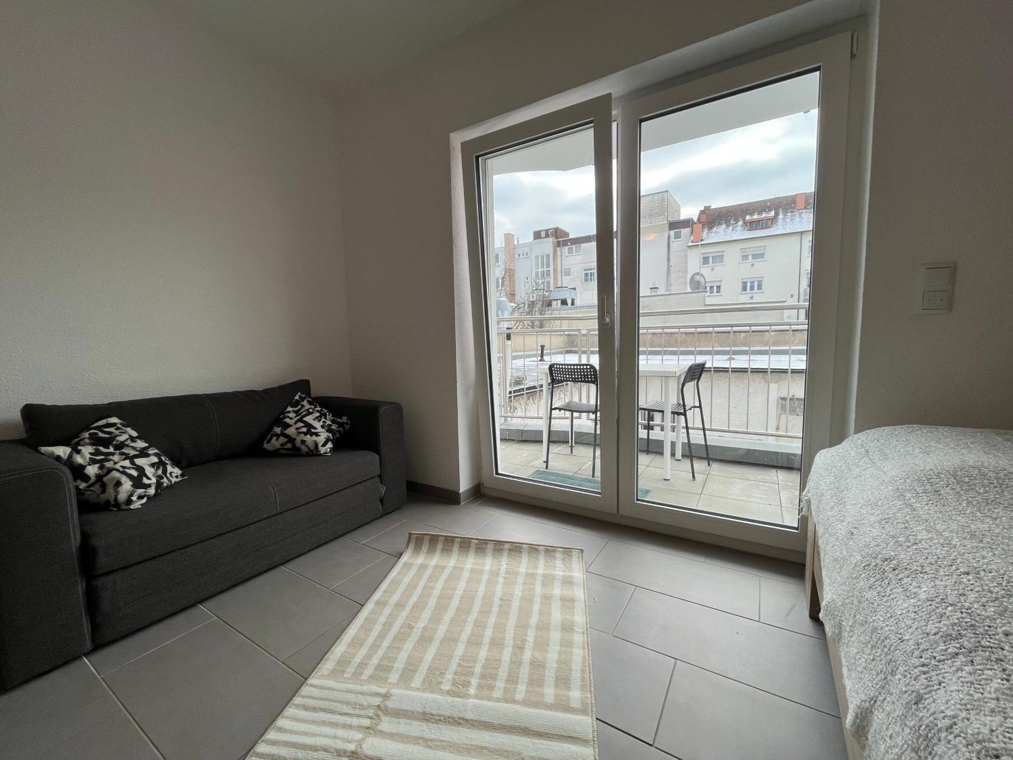 Simplex Apartments Am Europaplatz Karlsruhe Kamer foto